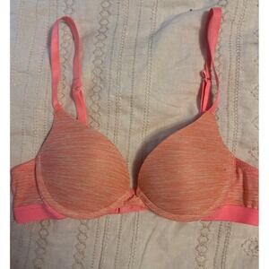 So Intimates‎ Heather Hot Pink Padded Push-up Underwire Bra, 32A